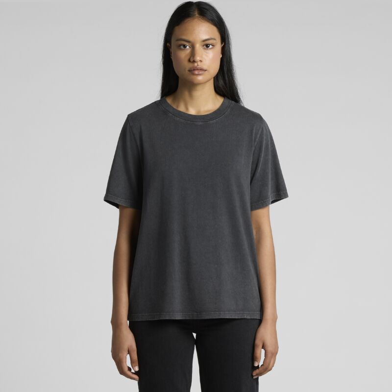 AS Colour Womens Stone Wash Heavy Tee Thumbnail